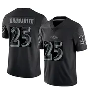 Baltimore Ravens Men's Amani Oruwariye Limited Reflective Jersey - Black
