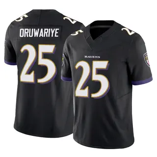 Baltimore Ravens Men's Amani Oruwariye Limited Vapor F.U.S.E. Jersey - Black