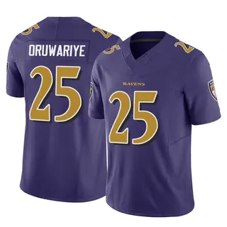 Baltimore Ravens Men's Amani Oruwariye Limited Vapor F.U.S.E. Jersey - Purple