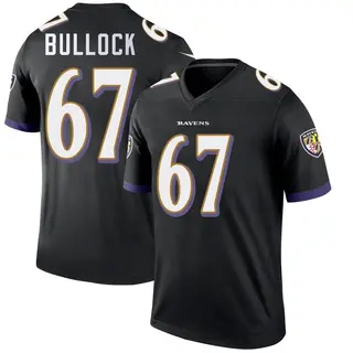 Baltimore Ravens Men's Corey Bullock Legend Jersey - Black