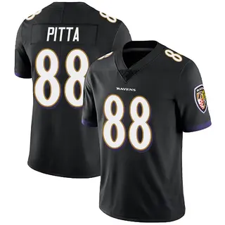 Baltimore Ravens Men's Dennis Pitta Limited Alternate Vapor Untouchable Jersey - Black