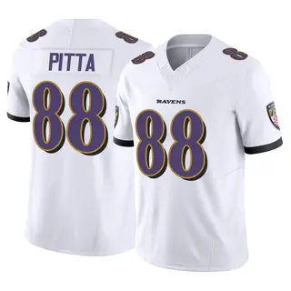 Baltimore Ravens Men's Dennis Pitta Limited Vapor F.U.S.E. Jersey - White