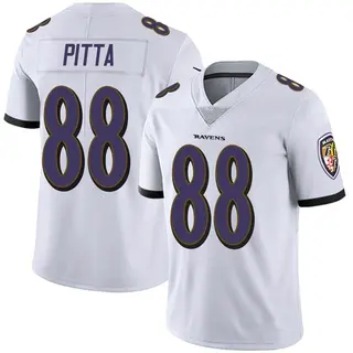 Baltimore Ravens Men's Dennis Pitta Limited Vapor Untouchable Jersey - White