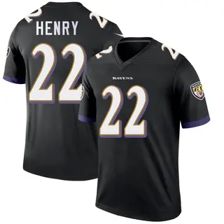 Baltimore Ravens Men's Derrick Henry Legend Jersey - Black