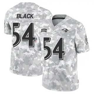 Baltimore Ravens Men's Diwun Black Limited 2024 Salute to Service Jersey - Arctic Camo