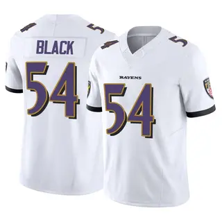 Baltimore Ravens Men's Diwun Black Limited Vapor F.U.S.E. Jersey - White