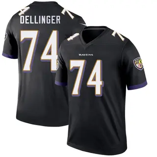 Baltimore Ravens Men's Garrett Dellinger Legend Jersey - Black