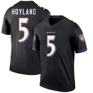 Baltimore Ravens Men's John Hoyland Legend Jersey - Black