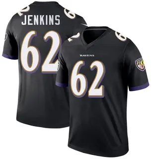 Baltimore Ravens Men's John Jenkins Legend Jersey - Black