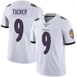 Baltimore Ravens Men's Justin Tucker Limited Vapor Untouchable Jersey - White