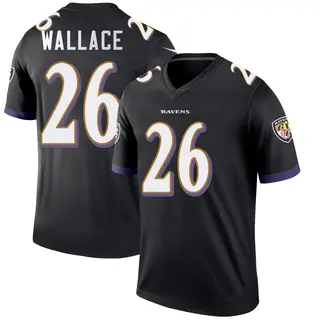 Baltimore Ravens Men's K'Von Wallace Legend Jersey - Black