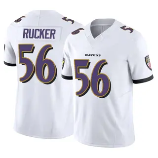 Baltimore Ravens Men's Kaimon Rucker Limited Vapor F.U.S.E. Jersey - White