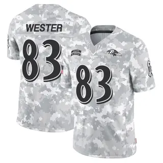 Baltimore Ravens Men's LaJohntay Wester Limited 2024 Salute to Service Jersey - Arctic Camo