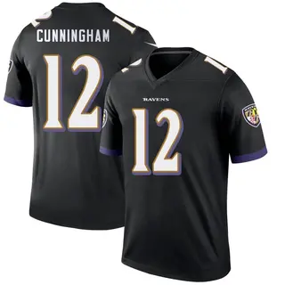 Baltimore Ravens Men's Malik Cunningham Legend Jersey - Black