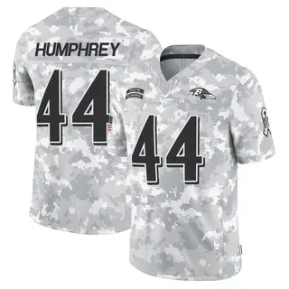 Baltimore Ravens Men's Marlon Humphrey Limited 2024 Salute to Service Jersey - Arctic Camo