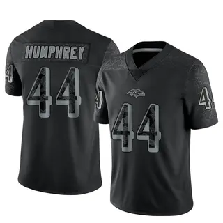 Baltimore Ravens Men's Marlon Humphrey Limited Reflective Jersey - Black