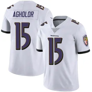 Baltimore Ravens Men's Nelson Agholor Limited Vapor Untouchable Jersey - White