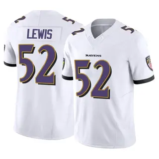 Baltimore Ravens Men's Ray Lewis Limited Vapor F.U.S.E. Jersey - White