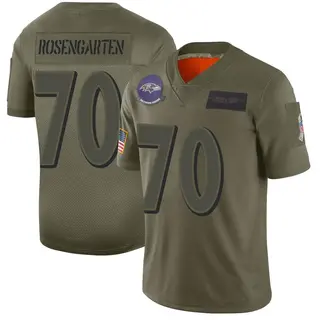Baltimore Ravens Men's Roger Rosengarten Limited 2019 Salute to Service Jersey - Camo