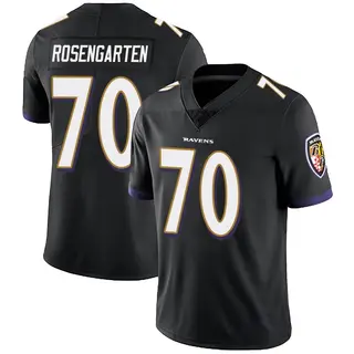 Baltimore Ravens Men's Roger Rosengarten Limited Alternate Vapor Untouchable Jersey - Black