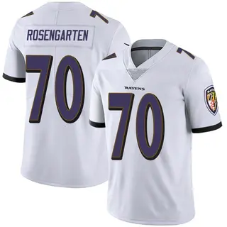 Baltimore Ravens Men's Roger Rosengarten Limited Vapor Untouchable Jersey - White