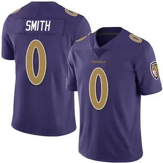 Baltimore Ravens Men's Roquan Smith Limited Team Color Vapor Untouchable Jersey - Purple