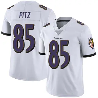 Baltimore Ravens Men's Sam Pitz Limited Vapor Untouchable Jersey - White