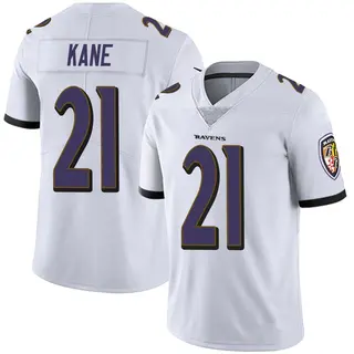 Baltimore Ravens Men's Sanoussi Kane Limited Vapor Untouchable Jersey - White