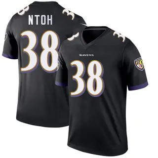 Baltimore Ravens Men's Sone Ntoh Legend Jersey - Black