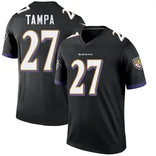 Baltimore Ravens Men's T.J. Tampa Legend Jersey - Black