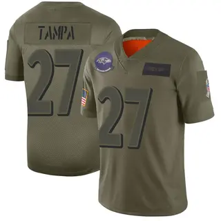 Baltimore Ravens Men's T.J. Tampa Limited 2019 Salute to Service Jersey - Camo