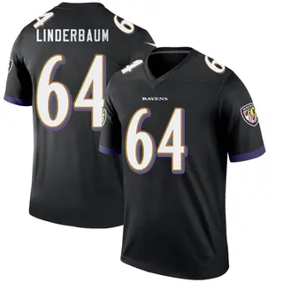 Baltimore Ravens Men's Tyler Linderbaum Legend Jersey - Black