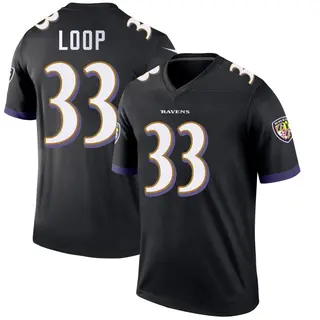 Baltimore Ravens Men's Tyler Loop Legend Jersey - Black