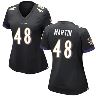 Baltimore Ravens Women's Chandler Martin Game Jersey - Black