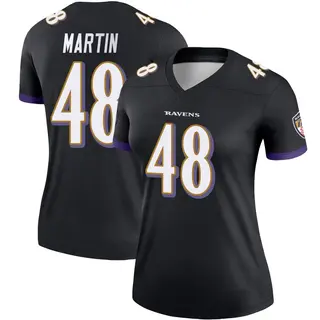 Baltimore Ravens Women's Chandler Martin Legend Jersey - Black