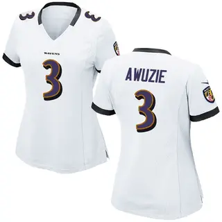 Baltimore Ravens Women's Chidobe Awuzie Game Jersey - White