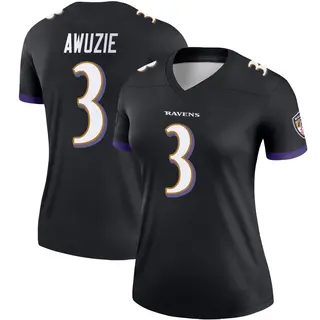 Baltimore Ravens Women's Chidobe Awuzie Legend Jersey - Black