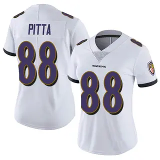 Baltimore Ravens Women's Dennis Pitta Limited Vapor Untouchable Jersey - White