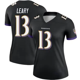 Baltimore Ravens Women's Devin Leary Legend Jersey - Black