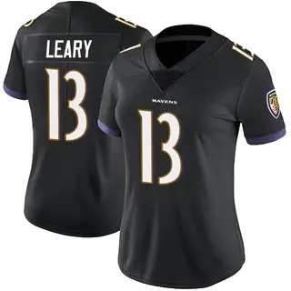 Baltimore Ravens Women's Devin Leary Limited Alternate Vapor Untouchable Jersey - Black
