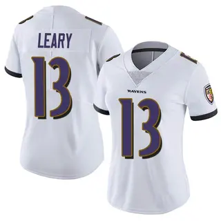 Baltimore Ravens Women's Devin Leary Limited Vapor Untouchable Jersey - White