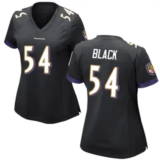 Baltimore Ravens Women's Diwun Black Game Jersey - Black
