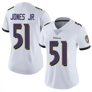 Baltimore Ravens Women's Emery Jones Jr. Limited Vapor Untouchable Jersey - White