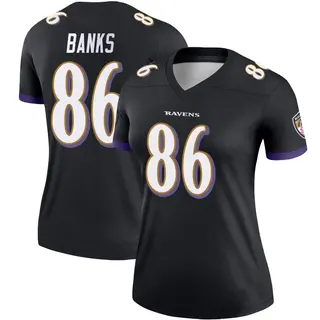 Baltimore Ravens Women's Jahmal Banks Legend Jersey - Black