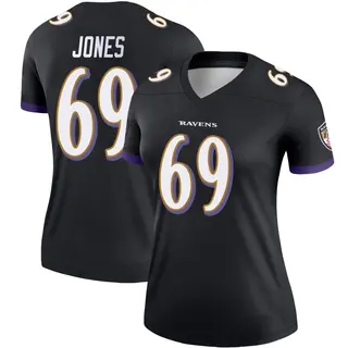 Baltimore Ravens Women's Jayson Jones Legend Jersey - Black