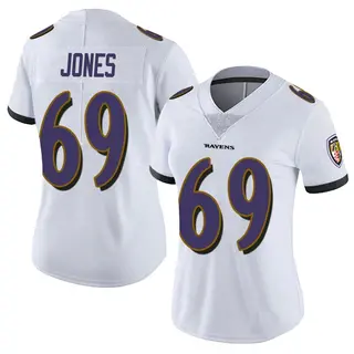 Baltimore Ravens Women's Jayson Jones Limited Vapor Untouchable Jersey - White