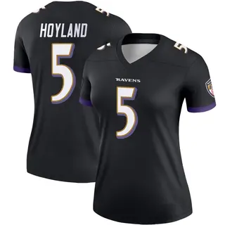 Baltimore Ravens Women's John Hoyland Legend Jersey - Black