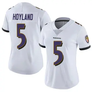 Baltimore Ravens Women's John Hoyland Limited Vapor Untouchable Jersey - White