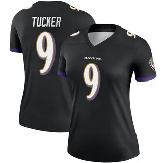 Baltimore Ravens Women's Justin Tucker Legend Jersey - Black