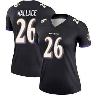 Baltimore Ravens Women's K'Von Wallace Legend Jersey - Black